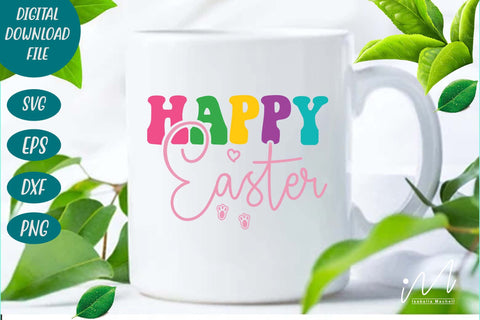 Happy Easter svg, Easter Day Svg, Easter Svg, Bunny Svg, Happy Easter Shirt svg, Easter Shirt Svg,family bunny svg, Funny Easter svg SVG Isabella Machell 