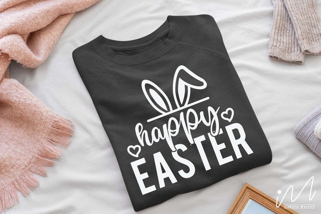 Happy Easter svg, Easter Day Svg, Easter Svg, Bunny Svg, Happy Easter Shirt svg, Easter Shirt Svg,family bunny svg, Funny Easter svg SVG Isabella Machell 