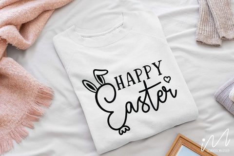 Happy Easter svg, Easter Day Svg, Easter Svg, Bunny Svg, Happy Easter Shirt svg, Easter Shirt Svg,family bunny svg, Funny Easter svg SVG Isabella Machell 