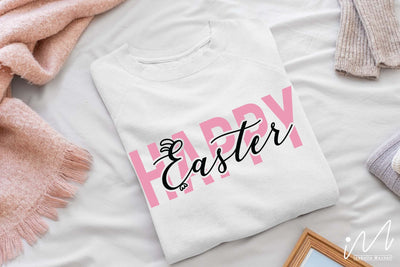Happy Easter svg, Easter Day Svg, Easter Svg, Bunny Svg, Happy Easter Shirt svg, Easter Shirt Svg,family bunny svg, Funny Easter svg SVG Isabella Machell 