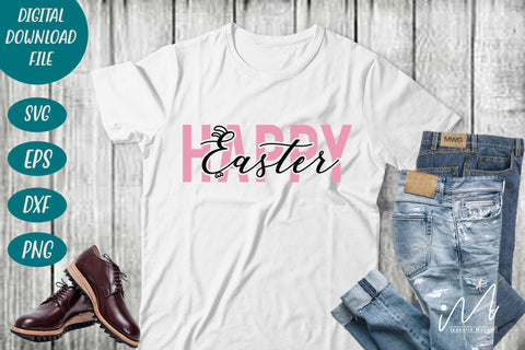 Happy Easter svg, Easter Day Svg, Easter Svg, Bunny Svg, Happy Easter Shirt svg, Easter Shirt Svg,family bunny svg, Funny Easter svg SVG Isabella Machell 