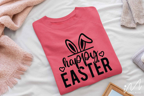 Happy Easter svg, Easter Day Svg, Easter Svg, Bunny Svg, Happy Easter Shirt svg, Easter Shirt Svg,family bunny svg, Funny Easter svg SVG Isabella Machell 