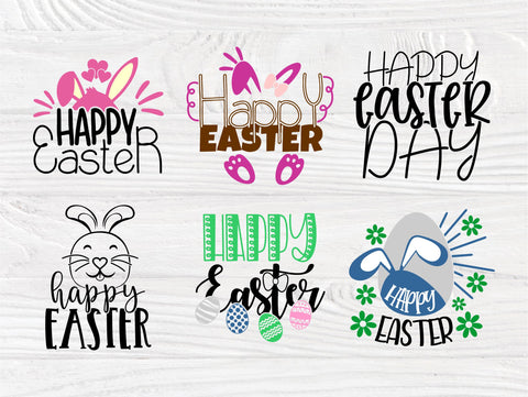 Happy Easter SVG, Easter Gnome Svg, Easter Eggs, Easter Bunny Svg, Kids easter Signs, Svg Files for Cricut, Silhouette Files, Svg Cut Files SVG TonisArtStudio 