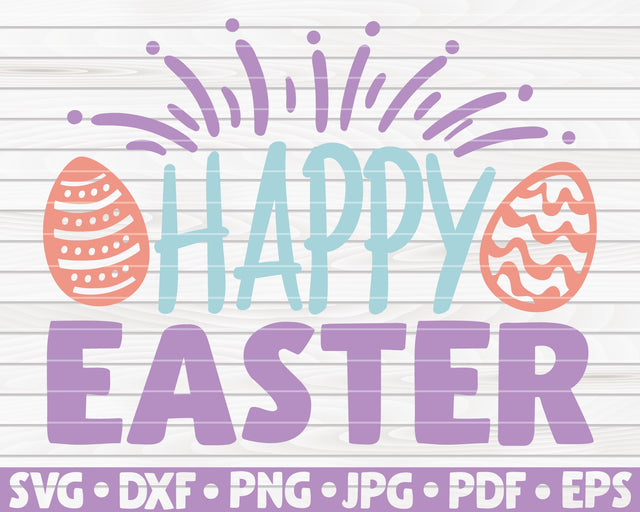 Happy Easter SVG | Easter quote SVG HQDigitalArt 
