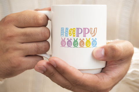 Happy Easter Svg, Easter Svg, Colorful Eggs svg SVG SmmrDesign 