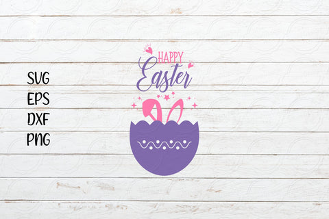 Happy Easter Svg, Easter Svg, Easter Egg SVG SmmrDesign 