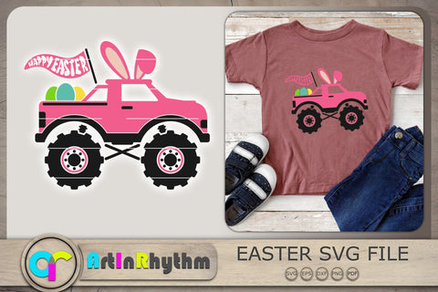 Happy Easter Svg, Easter Truck Svg, Truck Svg, Easter Svg, Easter Shirt Design SVG Artinrhythm shop 