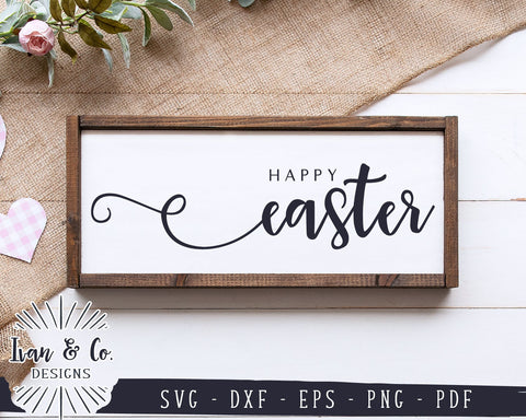 Happy Easter SVG Files | Easter Svg | Spring Svg | Farmhouse Svg | Commercial Use | Digital Files | Cut Files (1152852907) SVG Ivan & Co. Designs 