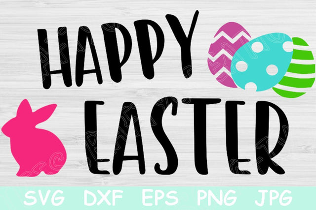 Happy Easter Svg Files, Happy Easter Png. Christian Easter Svg Files for Cricut and Silhouette. Easter Cut File for Easter Svg Designs Shirt SVG TiffsCraftyCreations 
