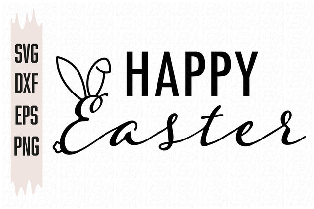 Happy Easter SVG Lerastudio 