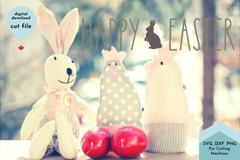 Happy Easter SVG Lettershapes 