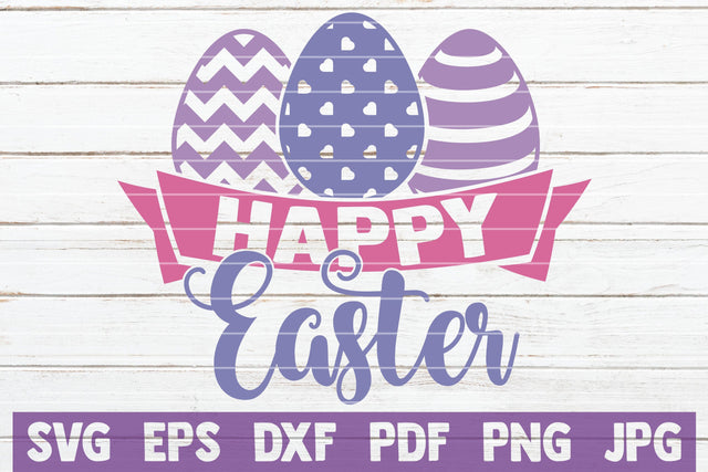 Happy Easter SVG MintyMarshmallows 