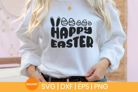 Happy easter svg quote SVG Maumo Designs 