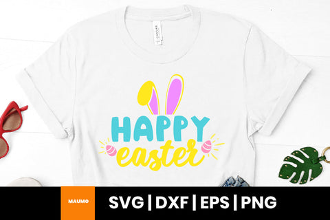 Happy easter svg quote SVG Maumo Designs 