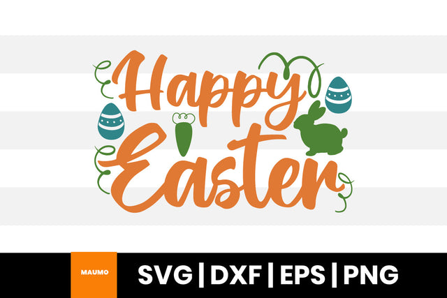 Happy easter svg quote SVG Maumo Designs 