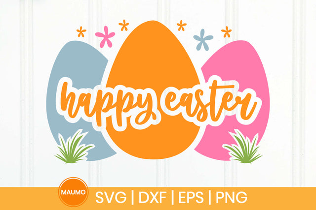 Happy Easter svg quote SVG Maumo Designs 