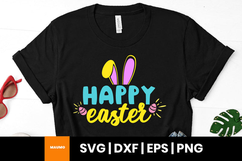 Happy easter svg quote SVG Maumo Designs 