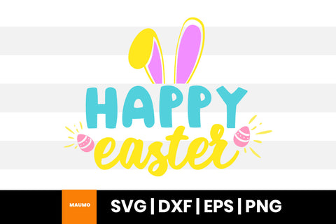 Happy easter svg quote SVG Maumo Designs 