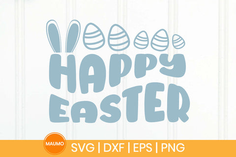 Happy easter svg quote SVG Maumo Designs 