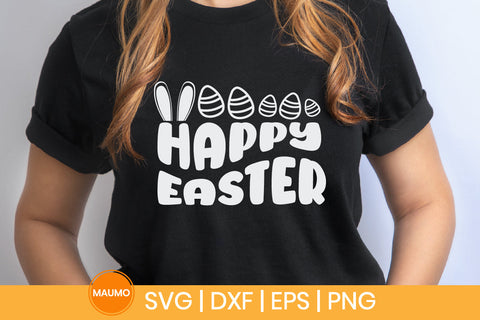 Happy easter svg quote SVG Maumo Designs 