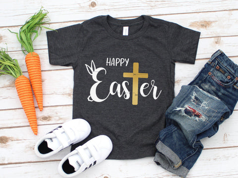 Happy Easter SVG, religious Easter shirt for kids SVG Maggie Do Design 