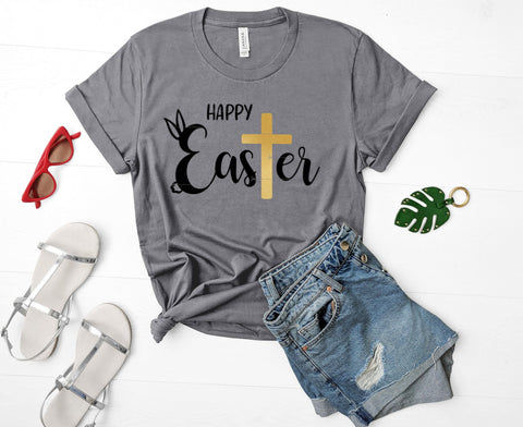 Happy Easter SVG, religious Easter shirt for kids SVG Maggie Do Design 