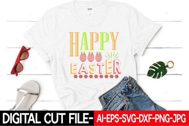 Happy Easter Svg SVG Blessedprint 