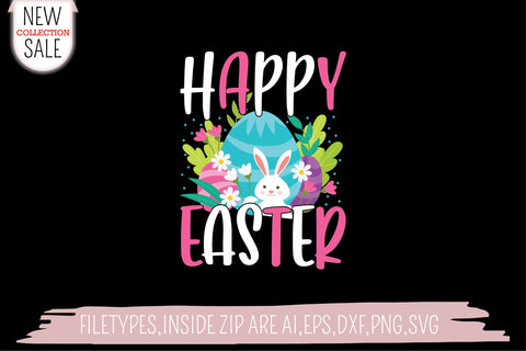 Happy Easter SVG SVG Creativeart88 