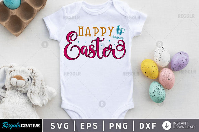 Happy easter SVG SVG Regulrcrative 