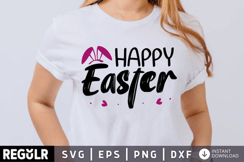 Happy easter SVG SVG Regulrcrative 