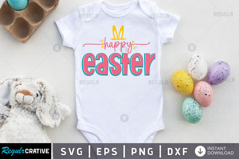 Happy easter SVG SVG Regulrcrative 