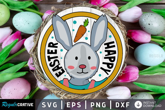 Happy easter SVG SVG Regulrcrative 