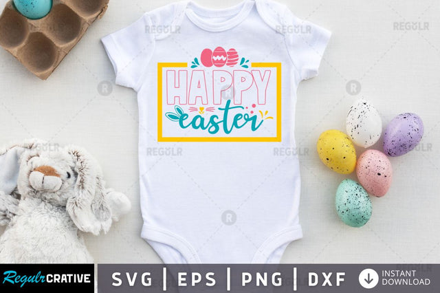 Happy easter SVG SVG Regulrcrative 