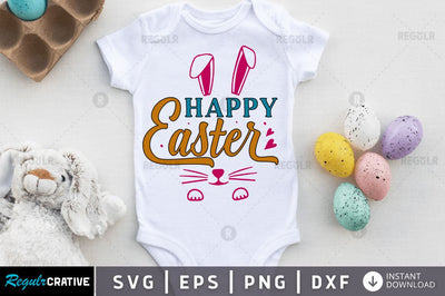 Happy easter SVG SVG Regulrcrative 