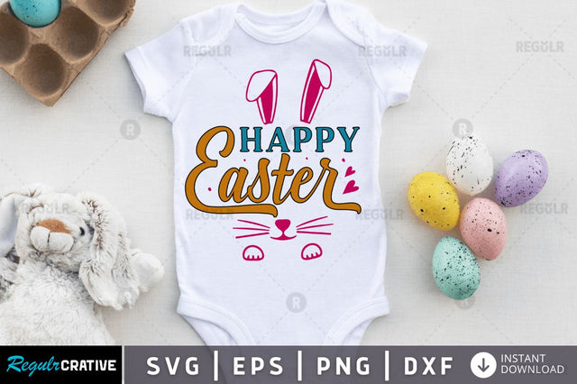 Happy easter SVG SVG Regulrcrative 