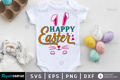 Happy easter SVG SVG Regulrcrative 