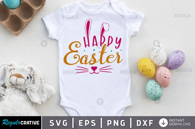Happy easter SVG SVG Regulrcrative 