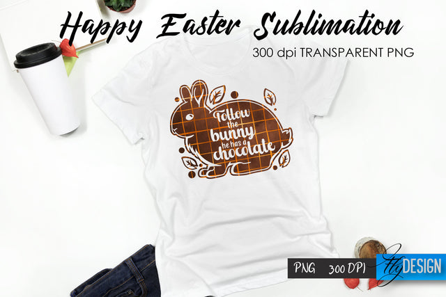 Happy Easter T-Shirt Sublimation V.27 Sublimation Fly Design 