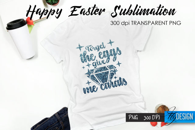 Happy Easter T-Shirt Sublimation V.29 Sublimation Fly Design 