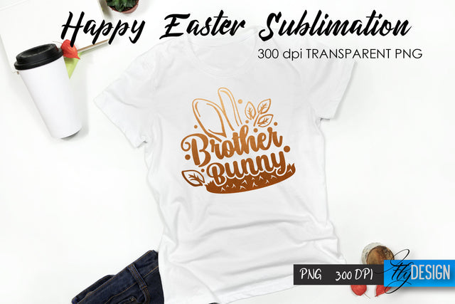 Happy Easter T-Shirt Sublimation V.4 Sublimation Fly Design 