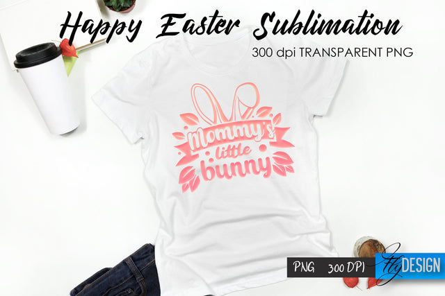 Happy Easter T-Shirt Sublimation V.51 Sublimation Fly Design 