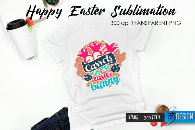 Happy Easter T-Shirt Sublimation V.8 Sublimation Fly Design 