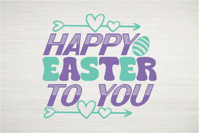 Happy Easter To You Retro SVG SVG MStudio 