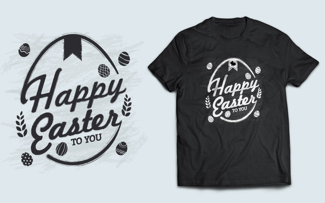 Happy Easter to You T-Shirt design SVG naemmiah021 
