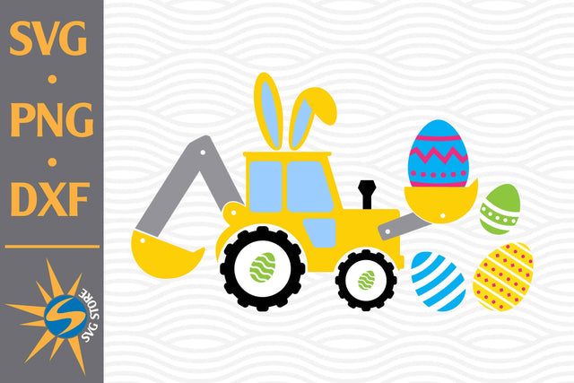 Happy Easter Truck SVG, PNG, DXF Digital Files Include SVG SVGStoreShop 