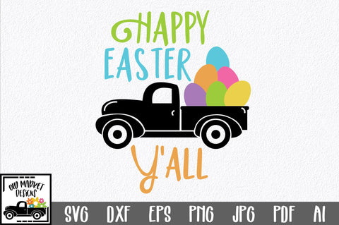 Happy Easter Y'all SVG Cut File SVG Old Market 