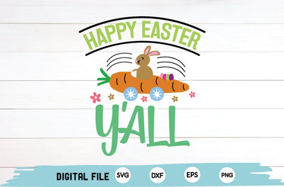 happy easter y'all SVG md faruk hossain 