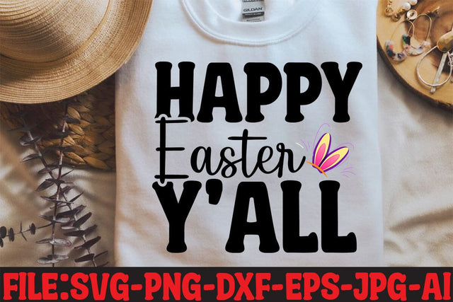 Happy Easter Y'all SVG MStudio 