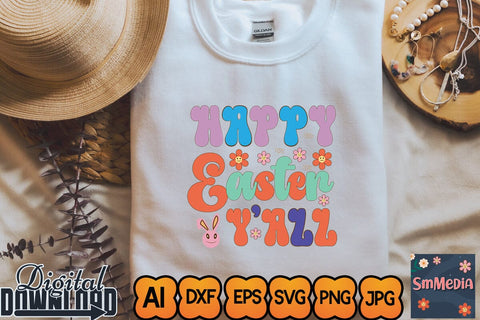 Happy Easter Y'all SVG Newmockups 