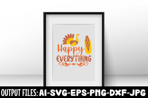 Happy Everything, SVG Design SVG Rafiqul20606 